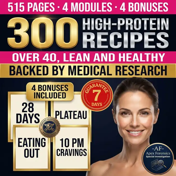 300 High-Protein Recipes for Women Over 40