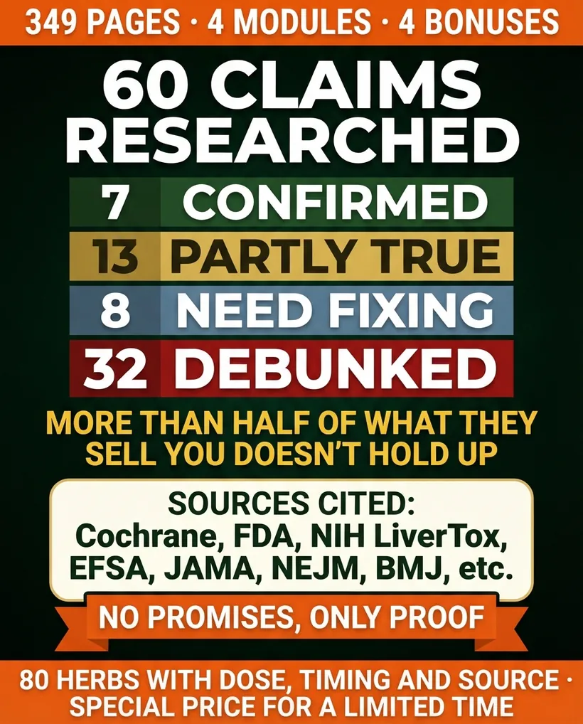 Sixty claims researched: 7 confirmed, 13 partly true, 8 need fixing and 32 debunked