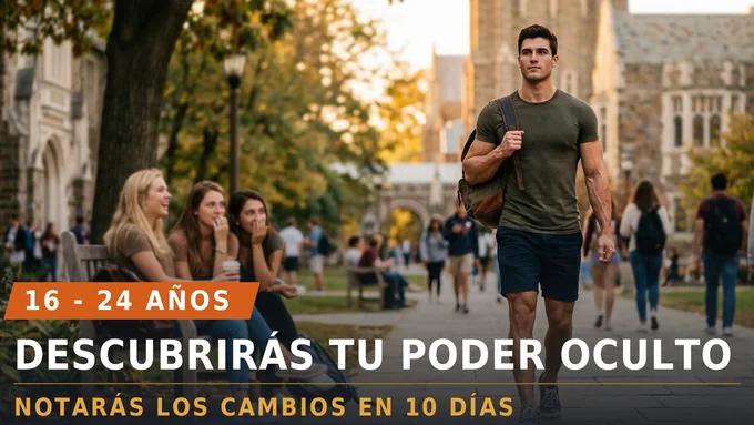 De 16 a 24 años: descubrirás tu poder oculto, notarás los cambios en 10 días