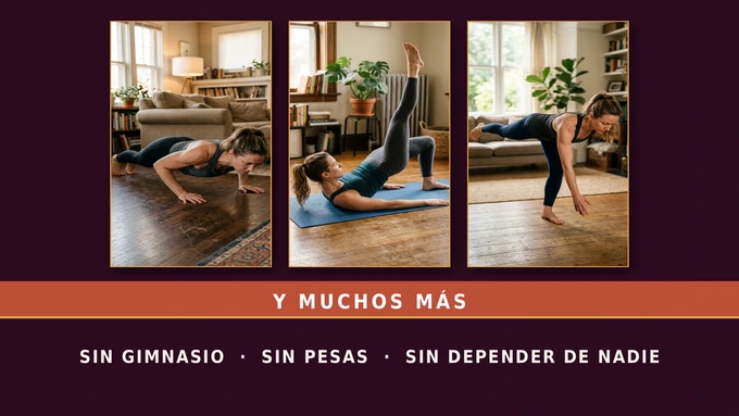 Y muchos más: sin gimnasio, sin pesas, sin depender de nadie