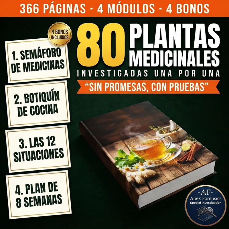 80 Plantas Medicinales investigadas una por una