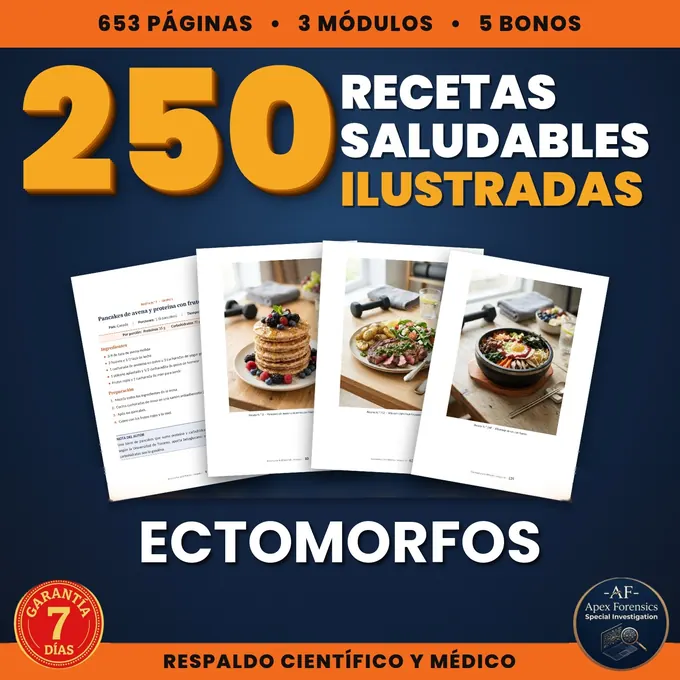 250 Recetas Ilustradas · Ectomorfos