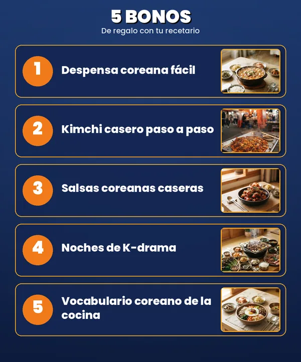 Los 5 bonos de regalo que vienen incluidos