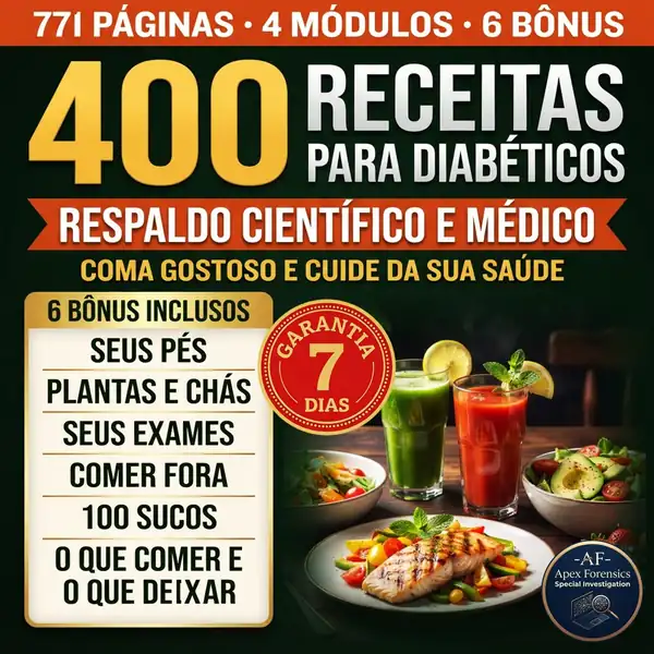 400 Receitas para Diabéticos